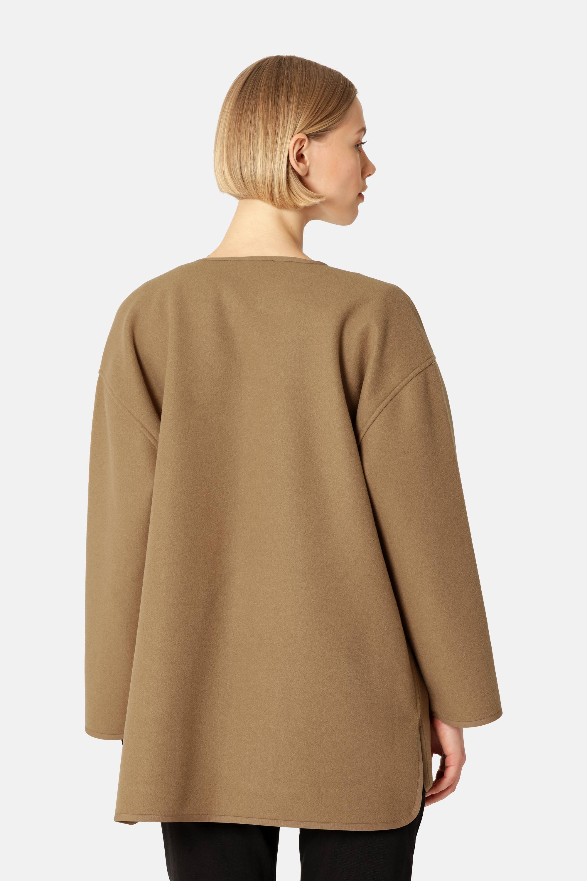 Filtad Casual Jacka - Mocca